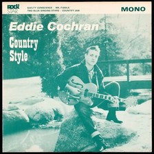 EDDIE COCHRAN - Country Style - 1979 UK EP 45 tours