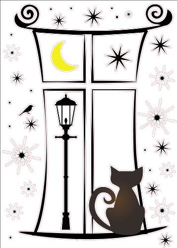 Chat illustration enfants - chat,