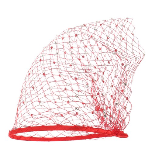 Chapeau bibi avec - voilette, en