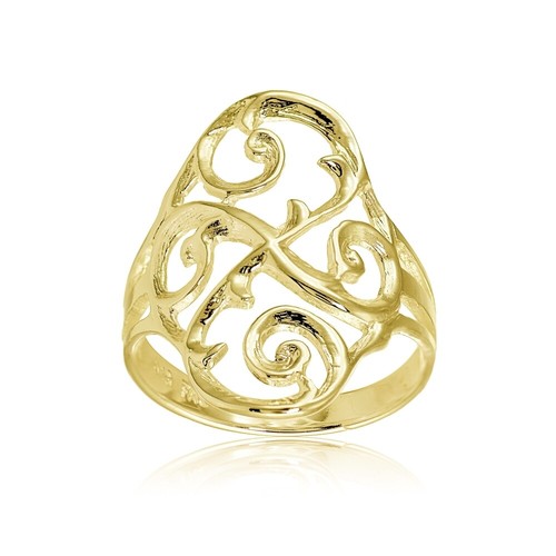 Jaune flash argent sterling - jaune,