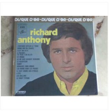 lp. richard anthony, disque d or - 1972 - album vinyle vg+. made in france 