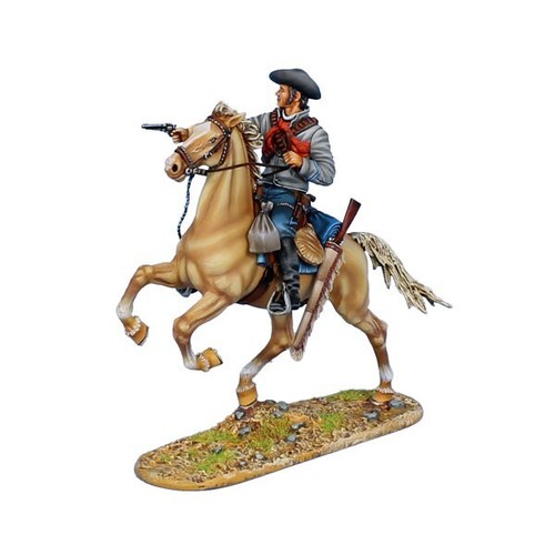 Ww009 mounted gunfighter with - ww009,