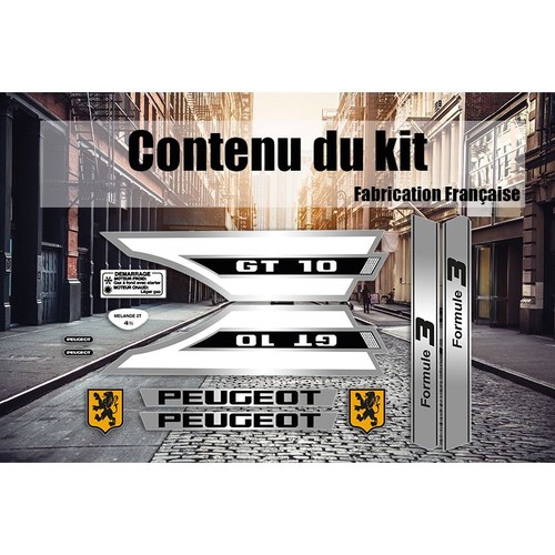 Kit déco peugeot - gt, 10