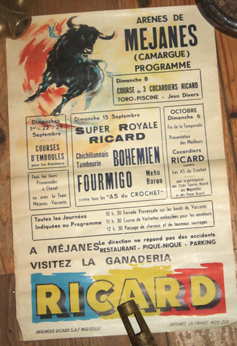 Ricard ancienne affiche - affiche,