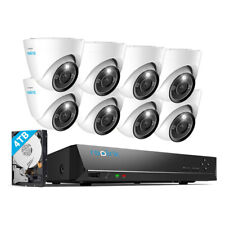 Reolink RLK16-1200D8-A 12MP Kit Vidéo Surveillance Caméra IP PoE 8X 16CH 4To NVR
