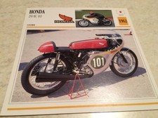 Carte moto Honda 250 RC163
