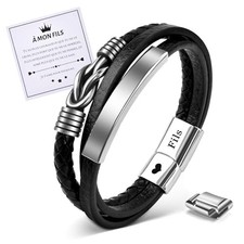 MANVEN Bracelet pour Fils en