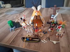 Playmobil campement Indiens Vintage   