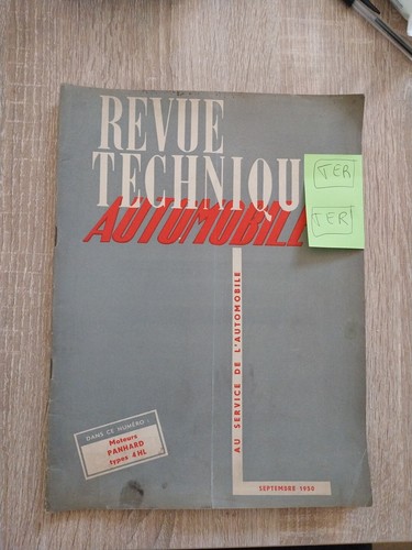 Revue technique moteur - technique,