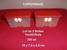 TUPPERWARE  Lot  2 Boîtes