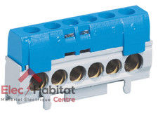 Bornier de répartition IP2X neutre - 1 connexion 10mm² à 35mm² - Legrand 004815