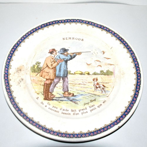 Sarreguemines assiette - sarreguemines,