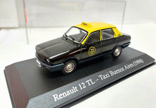 Renault 12 TL Taxi Buenos Aires 1994 1/43 IXO Salvat Neuf Boite vitrine