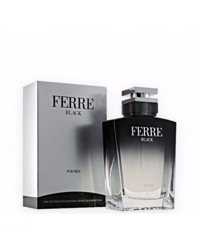 Ferre noir pour hommes - eau, de