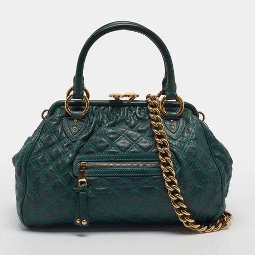 Marc jacobs stam green quilted - marc,