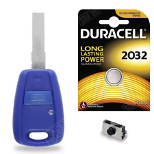 Coque Télécommande 1 Bouton Plip Boitier pour Clef FIAT Punto Bravo Doblo Stilo