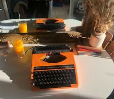 Machine à écrire Silver Reed - Silverette II Orange