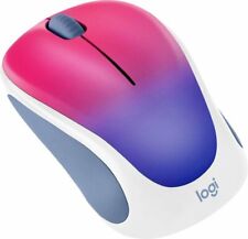 Logitech Design Collection (BLUE BLUSH) Wireless Optical Mouse w/Nano USB Unify