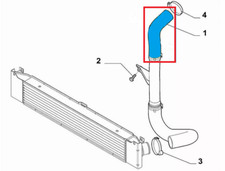 durite de suralimentation pour