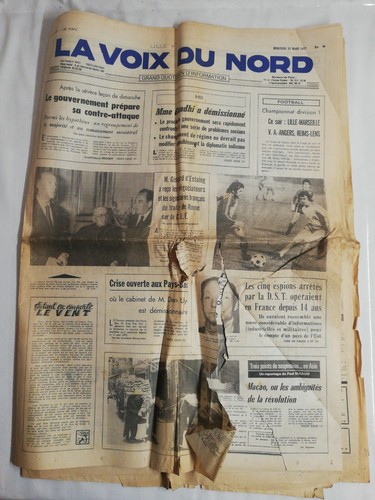 N13 ancien journal voix - journal, la