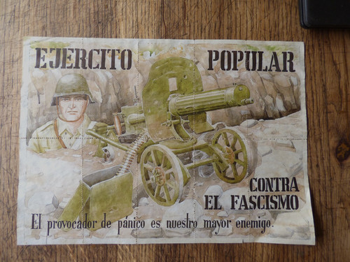 Papier guerre civile espagnole - papier,