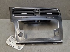 Aérateur + façade central noir carbone - Volkswagen Golf VII GTI - 5G1819728AE