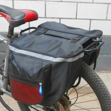 Imperméable Double Sacoche Sac Vélo Bicyclette Arrière Selle Paquet Plein Neuf