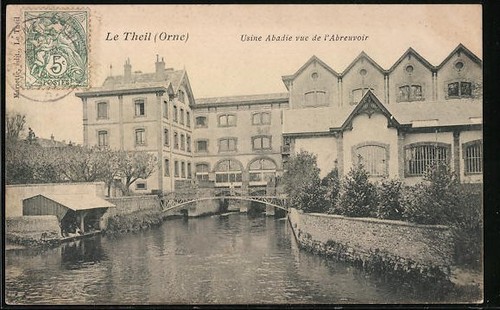 Cpa theil usine abadie - cpa,