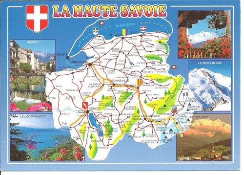 Carte geographiquede haute - carte, la