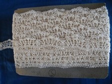 DENTELLE ANCIENNE FUSEAUX MAIN DU PUY EN VELAY BORDURE 27m