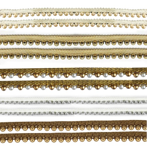 Perle beded bordure - beded,