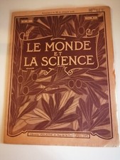 Revue LE MONDE ET LA SCIENCE