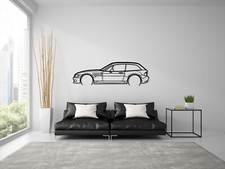 Bmw Z3 Coupe 80cm Murale En Métal Décoration Silhouette Roadster M 3.2 Z3M 3.0
