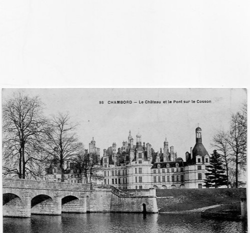 Cpa chambord le - 41,