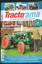 ►TRACTORAMA N°25; Bolinder-Munktell BM 230 1956/ Fordson/ Manitou MCS 1958