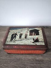 Ancienne Boite en Tôle - Ski - Montagne - Savoie