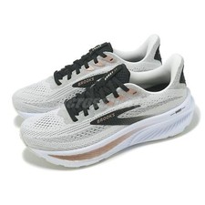 Brooks Ghost 17 D Wide White Black Rose Gold Women Road Running 1204311D-105