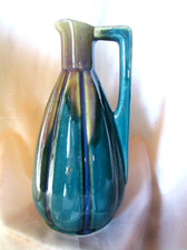 PICHET ART DECO Cruche Grès flammé Céramique émaillée DENBAC Vierzon c1920/30