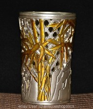 5 "Statue de bambou en argent