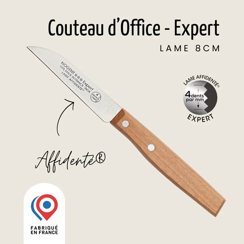 Couteau office bec - 8, cm