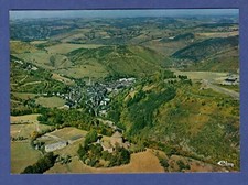 Cu / Carte postale CPA / Chaudes-Aigues - Château de Couffour  Vue Aérienne