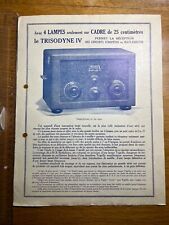 Catalogue TRISODYNE IV