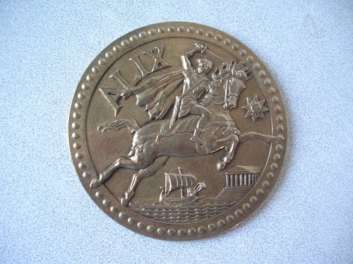 Ancienne médaille alix par - médaille,