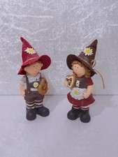 2 X Céramique Design Figurine