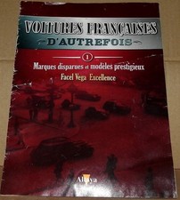 Fascicules de la collection Voitures Françaises d'Autrefois d'Altaya