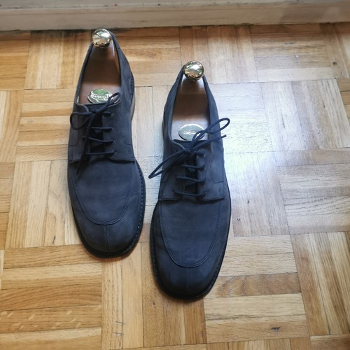 Paraboot avignon blue suede - blue, suede/