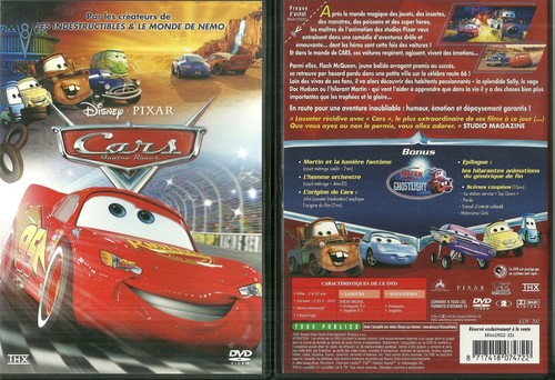 Dvd cars walt - cars,