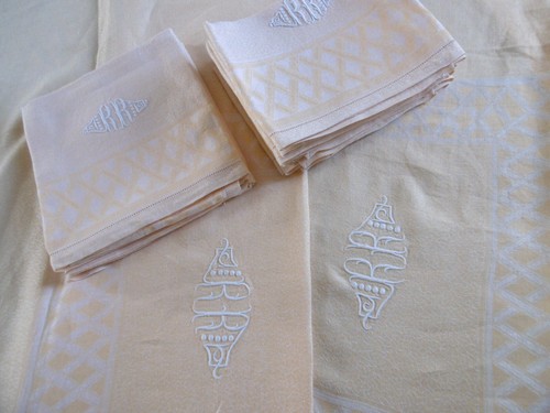 Nappe serviettes 1950 - nappe,