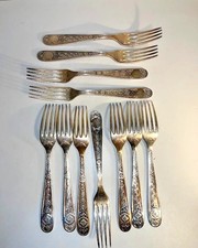 11 Fourchettes CHRISTOFLE