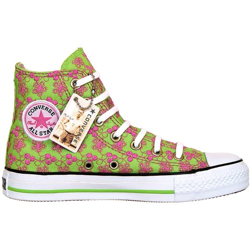Converse chucks fleurs vert - 37,